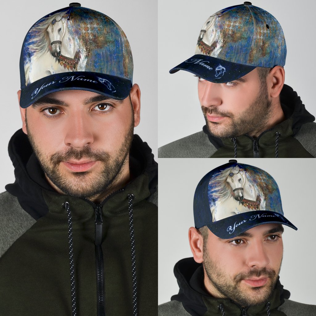 Personalized Name Horse Classic Cap