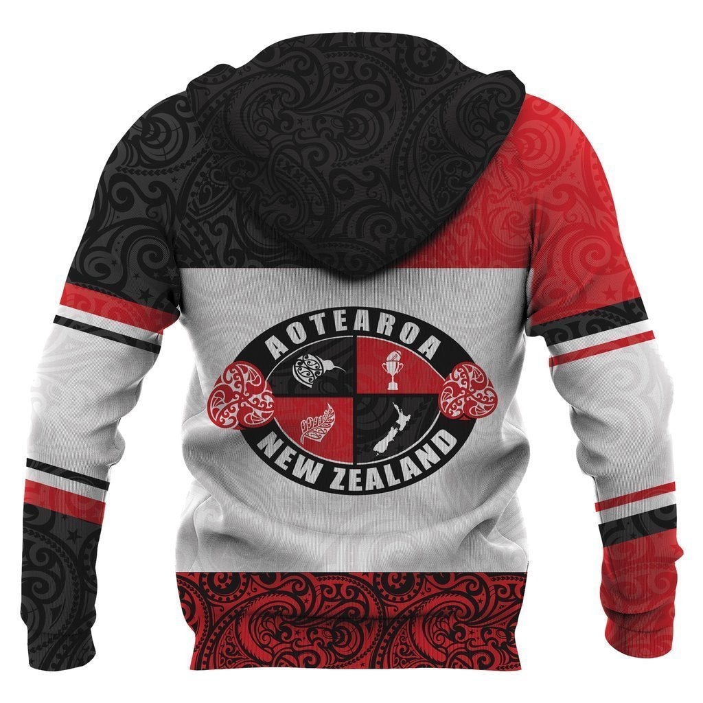 New Zealand Aotearoa Rugby Champion Hoodie - All Over Print PL161 - Amaze Style™-Apparel