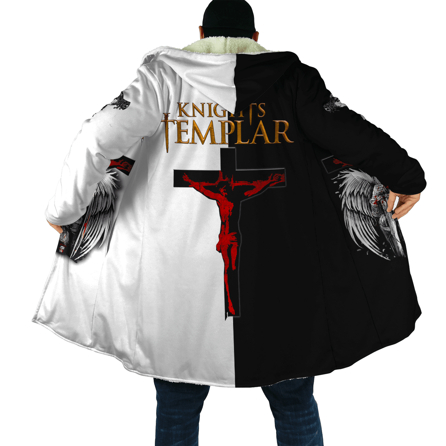 Jesus Christ Rise of Knight Templar 3D Printed Hoodie, T-Shirt for Men and Women