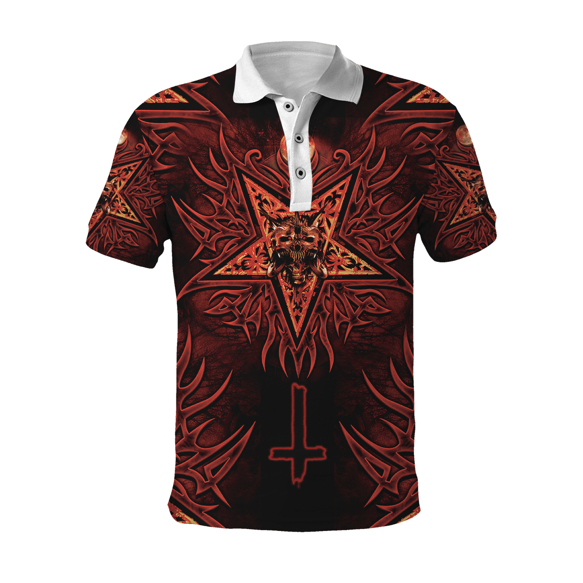 Skull Satanic Hoodie For Men And Women TNA12312001