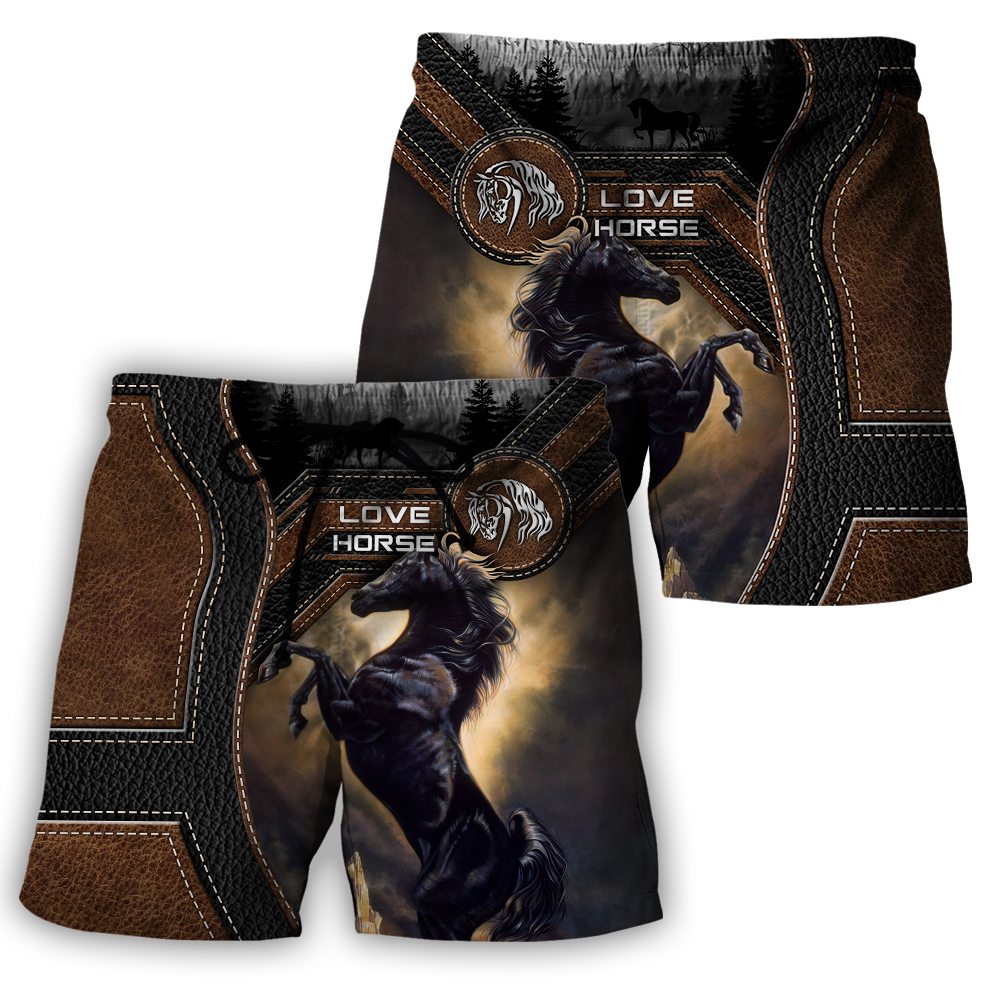 Love Beautiful Horse 3D All Over Printed Shirts For Men And Women TR1605204S - Amaze Style™-Apparel