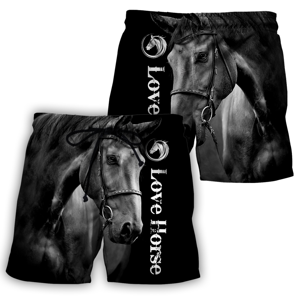 Love Horse 3D All Over Printed Shirts For Men And Women TR2005204S - Amaze Style™-Apparel