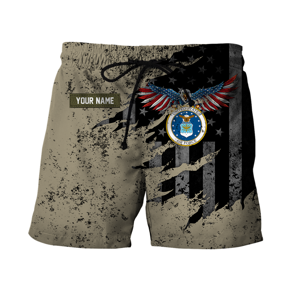 Veteran US Air Force in my heart 3D shirts for men and women Proud Military