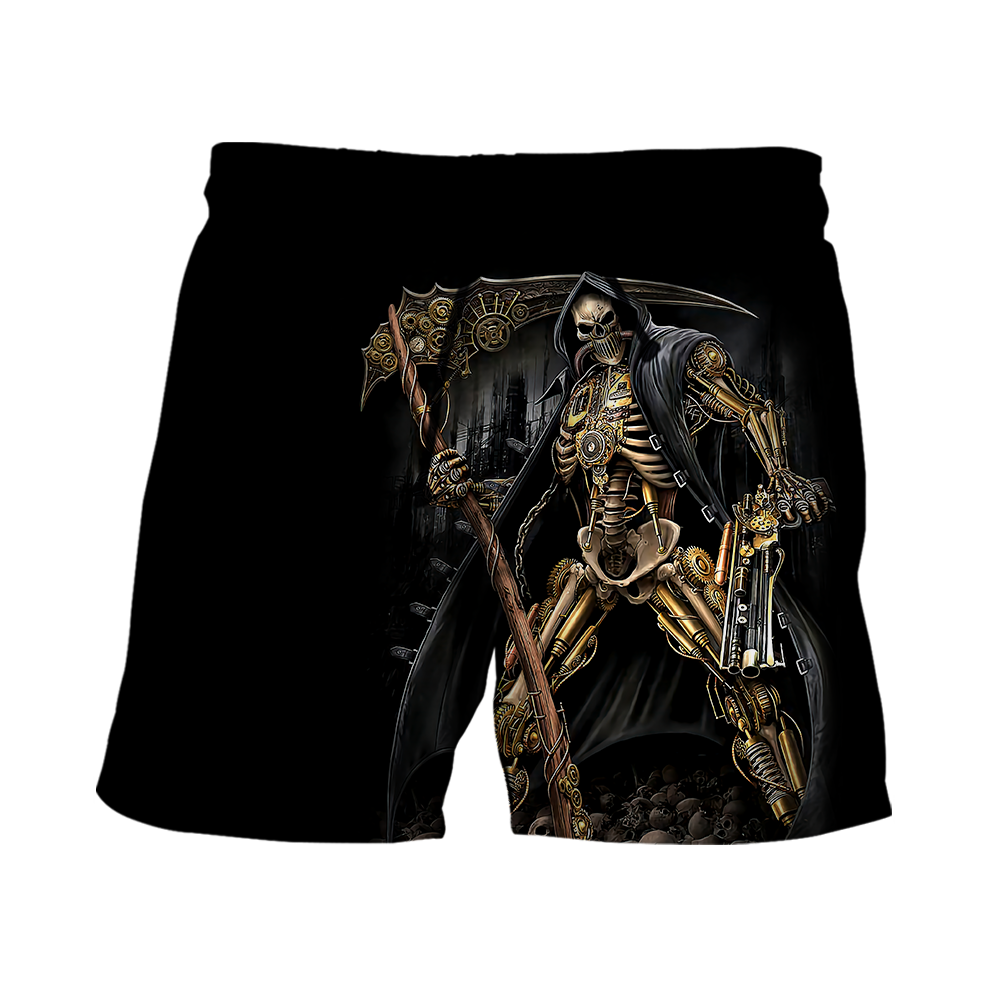 Grim reaper 3D All Over Printed Shirts and short for Men and Women PL