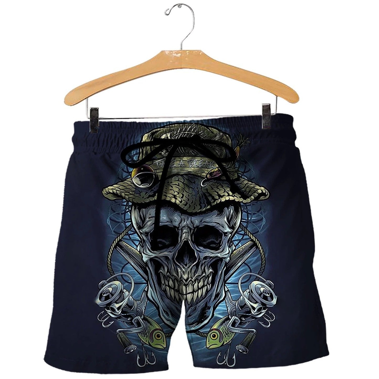 SKULL FISHERMAN 3D ALL OVER PRINTED SHIRTS HC4402 - Amaze Style™-Apparel