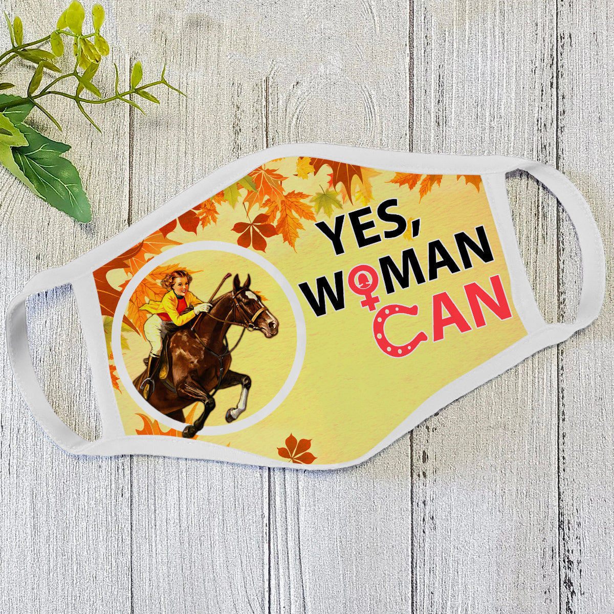 Horse Yes Women Can Face Mask TN