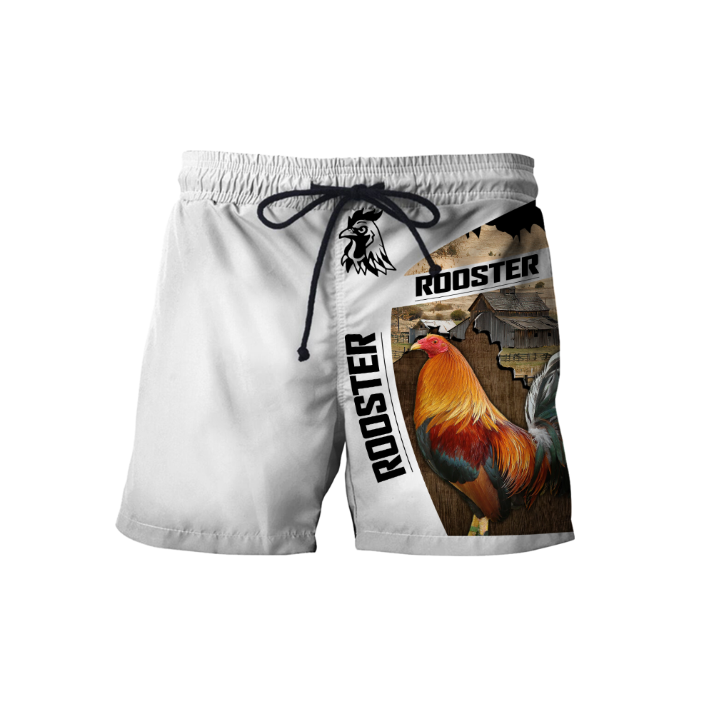 Personalized Rooster 3D Printed Unisex Shirts MH28042101.S1