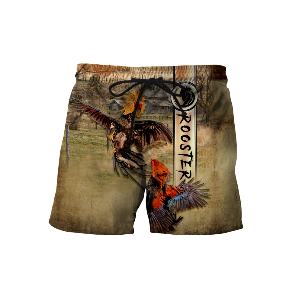 Personalized Rooster Fighting 3D Printed Unisex Shirts TNA05052105