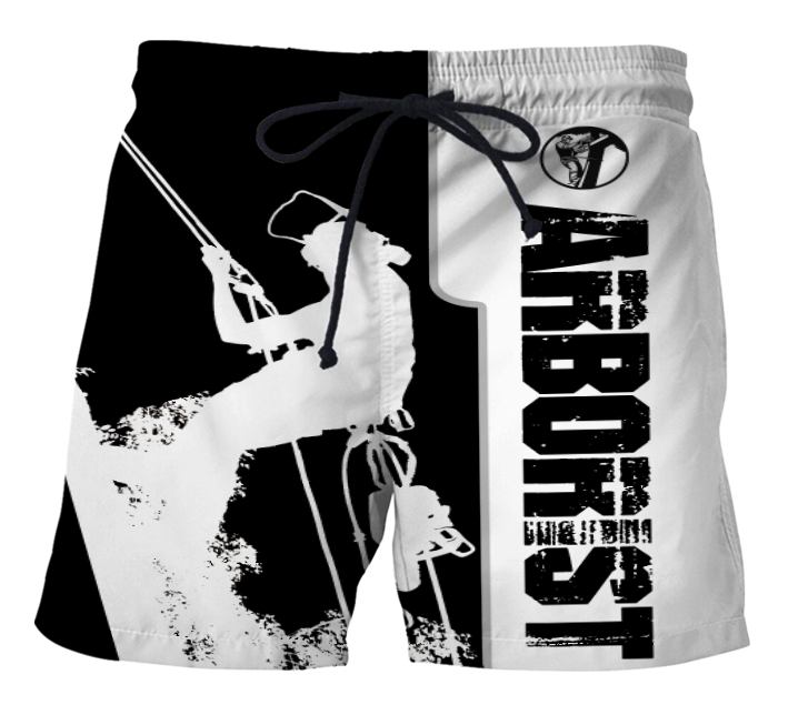 Premium Black And White Arborist All Over Printed Shirts For Men And Women MEI