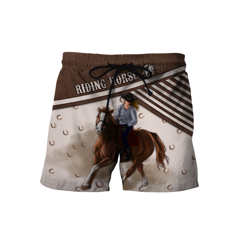 Riding Horse 3D All Over Printed Unisex Shirts