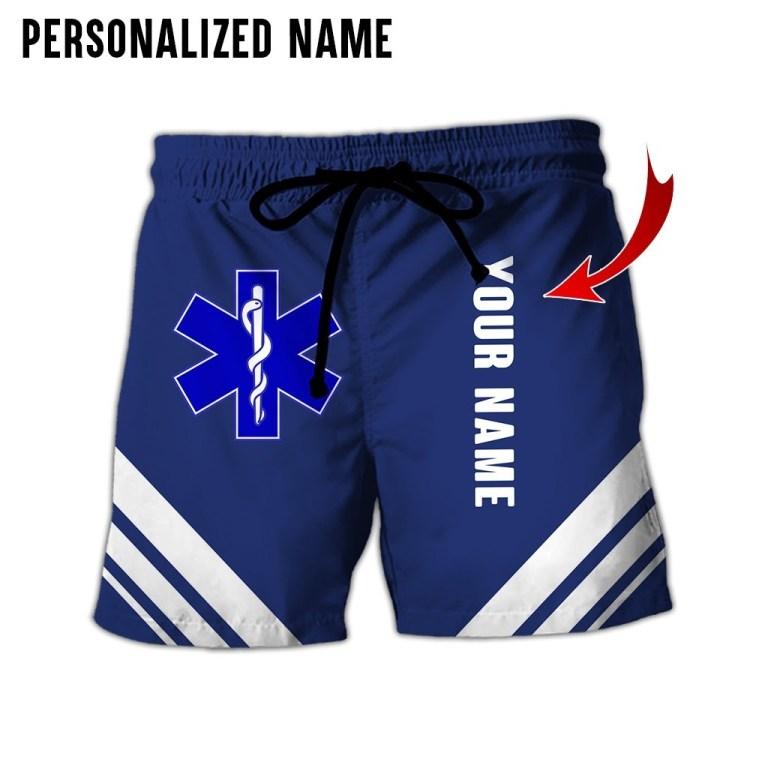 Premium EMS Personalized Name 3D All Over Printed Unisex Shirts