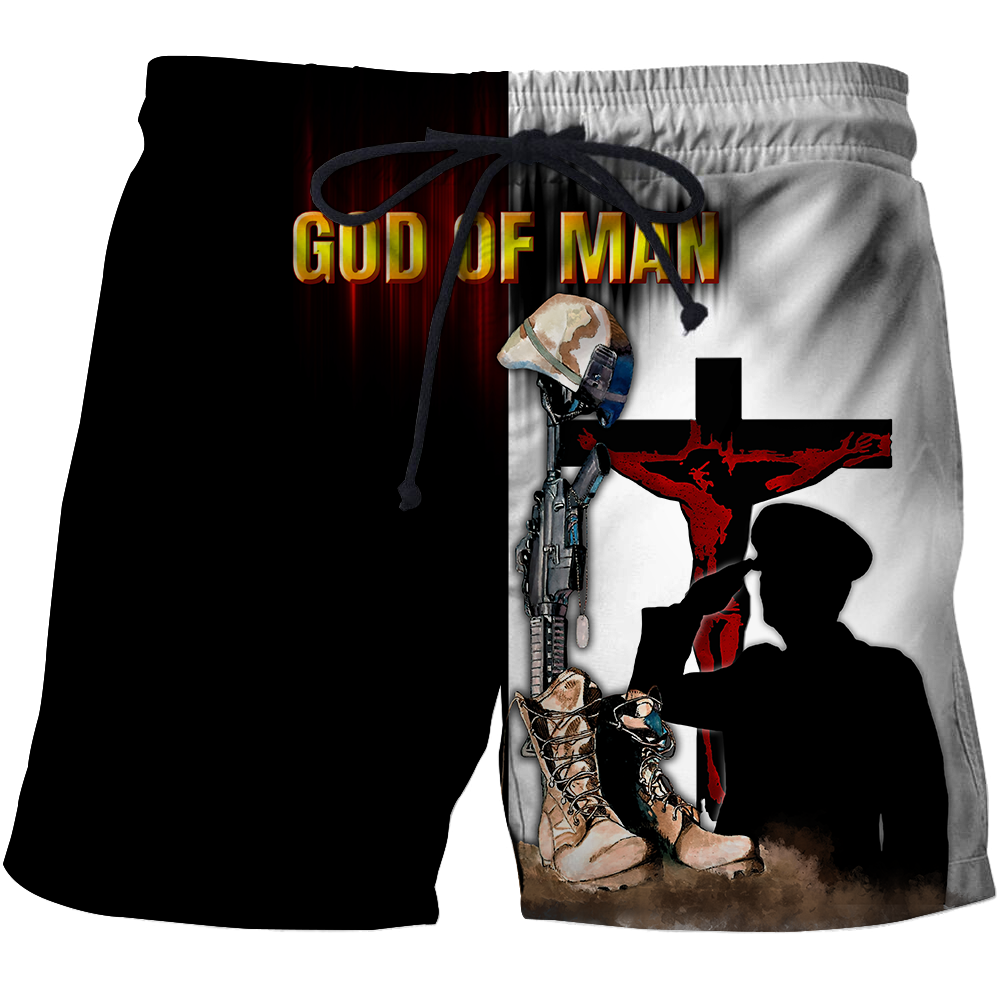 Jesus Father's day Persionalized Your Name 3D All Over Printed Shirts JJ28052102 KT