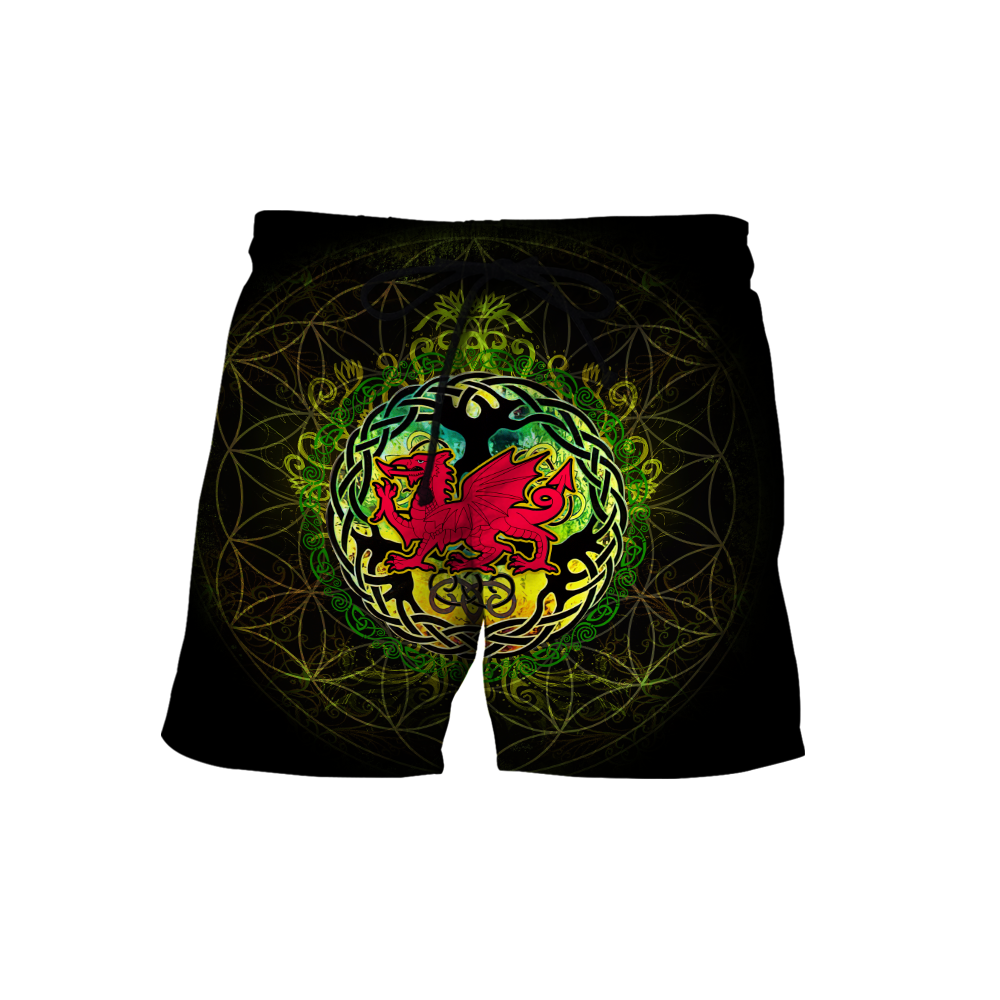 Celtic Wales Dragon Tattoo Hoodie For Men And Women