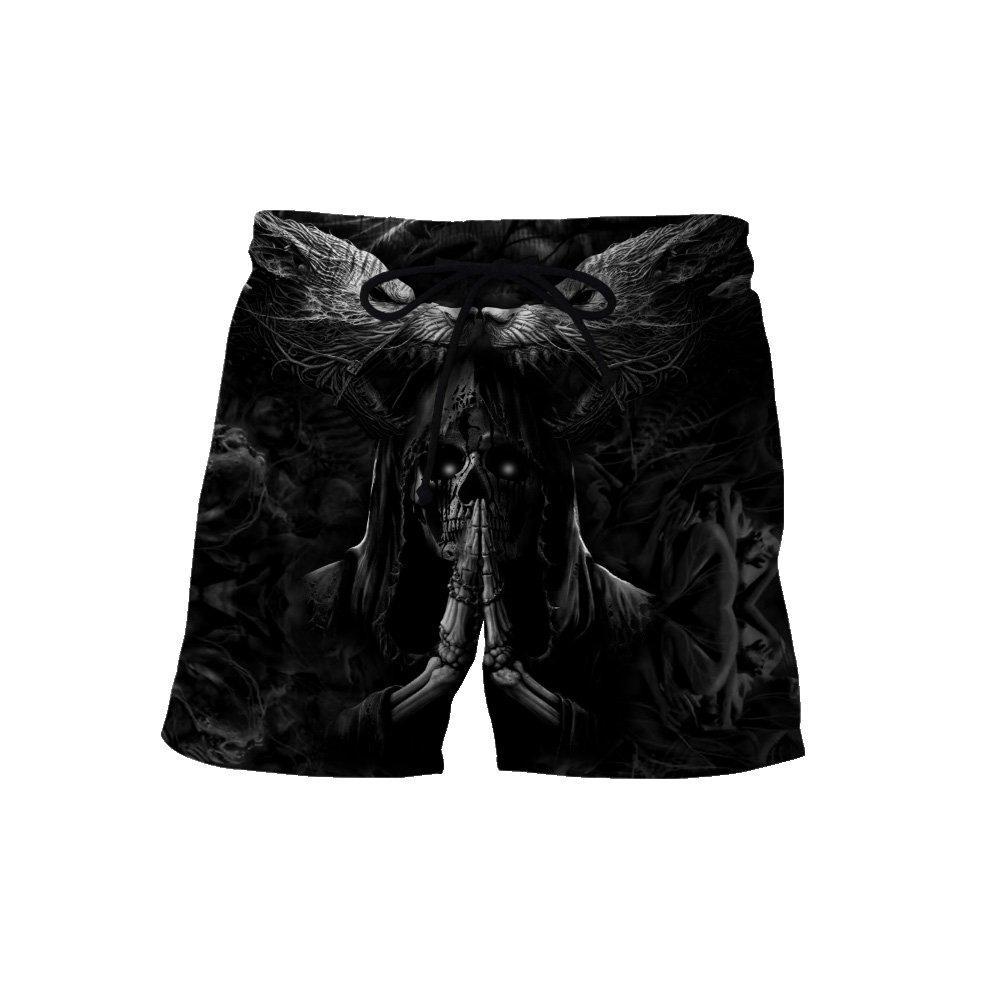 Skull 3D All Over Printed Unisex Shirts Wolf Skull