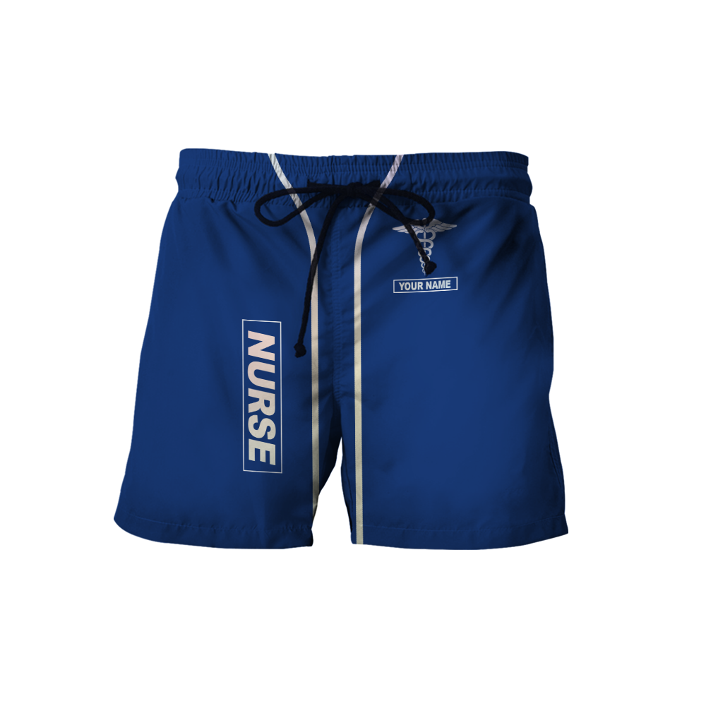 Premium Nurse Personalized Name 3D All Over Printed Unisex Shirts