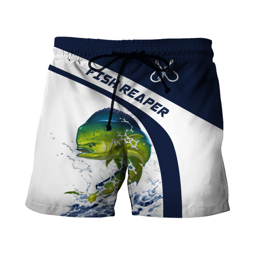 Custom name Mahi-mahi fishing design 3d print shirts
