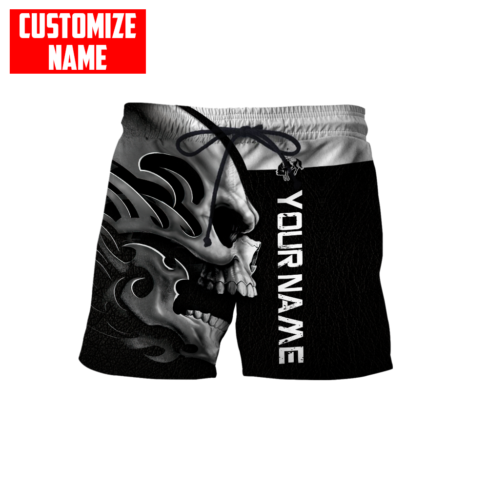 Personalized Name Rodeo Skull 3D All Over Printed Unisex Shirts Bronc Riding