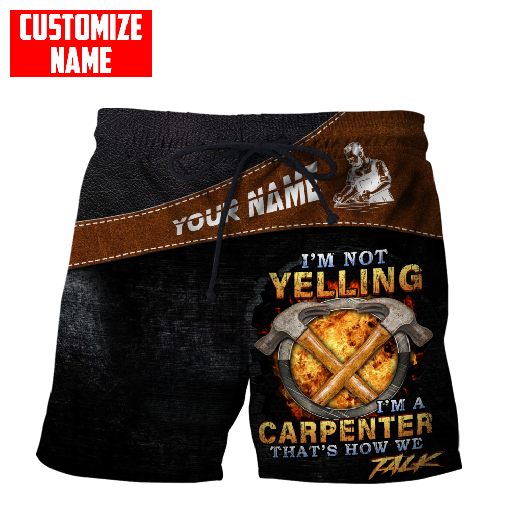 Personalized Name Carpenter 3D All Over Printed Unisex Shirts That's How We Talk