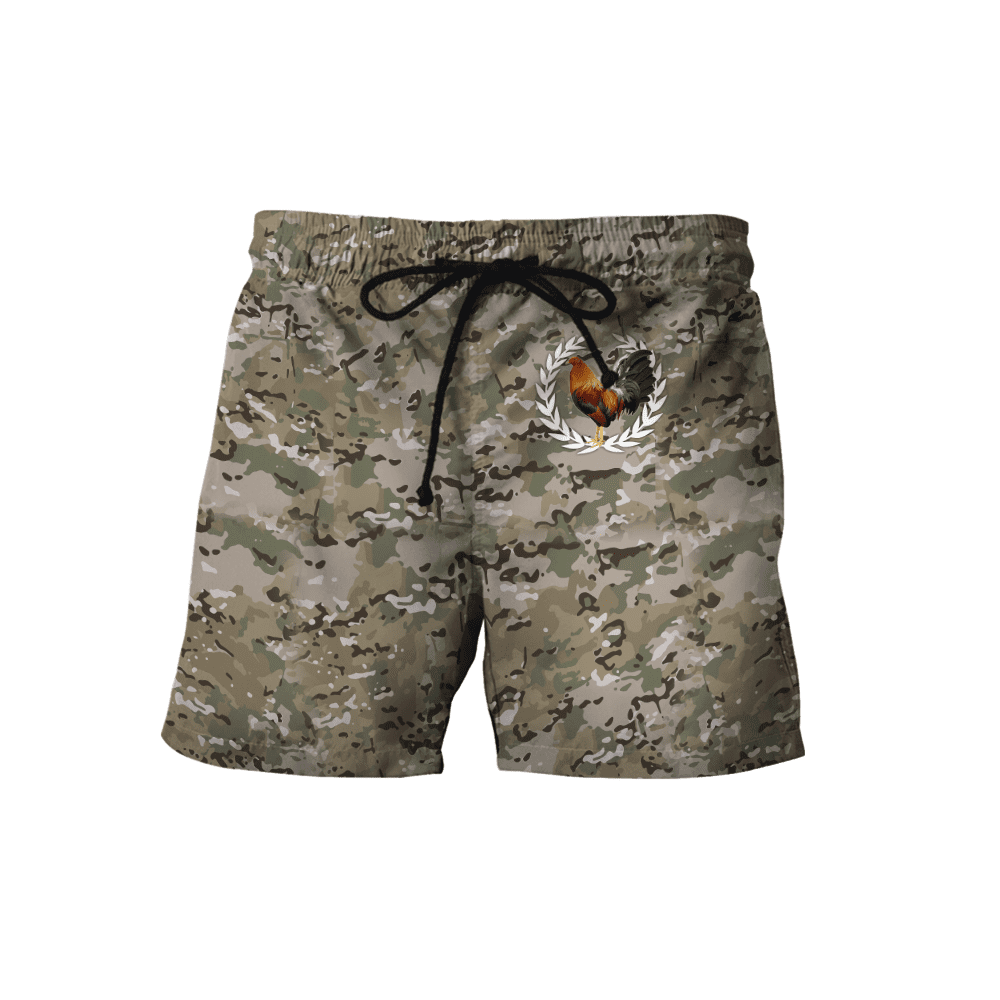 Personalized American Rooster 3D Printed Unisex Shirt