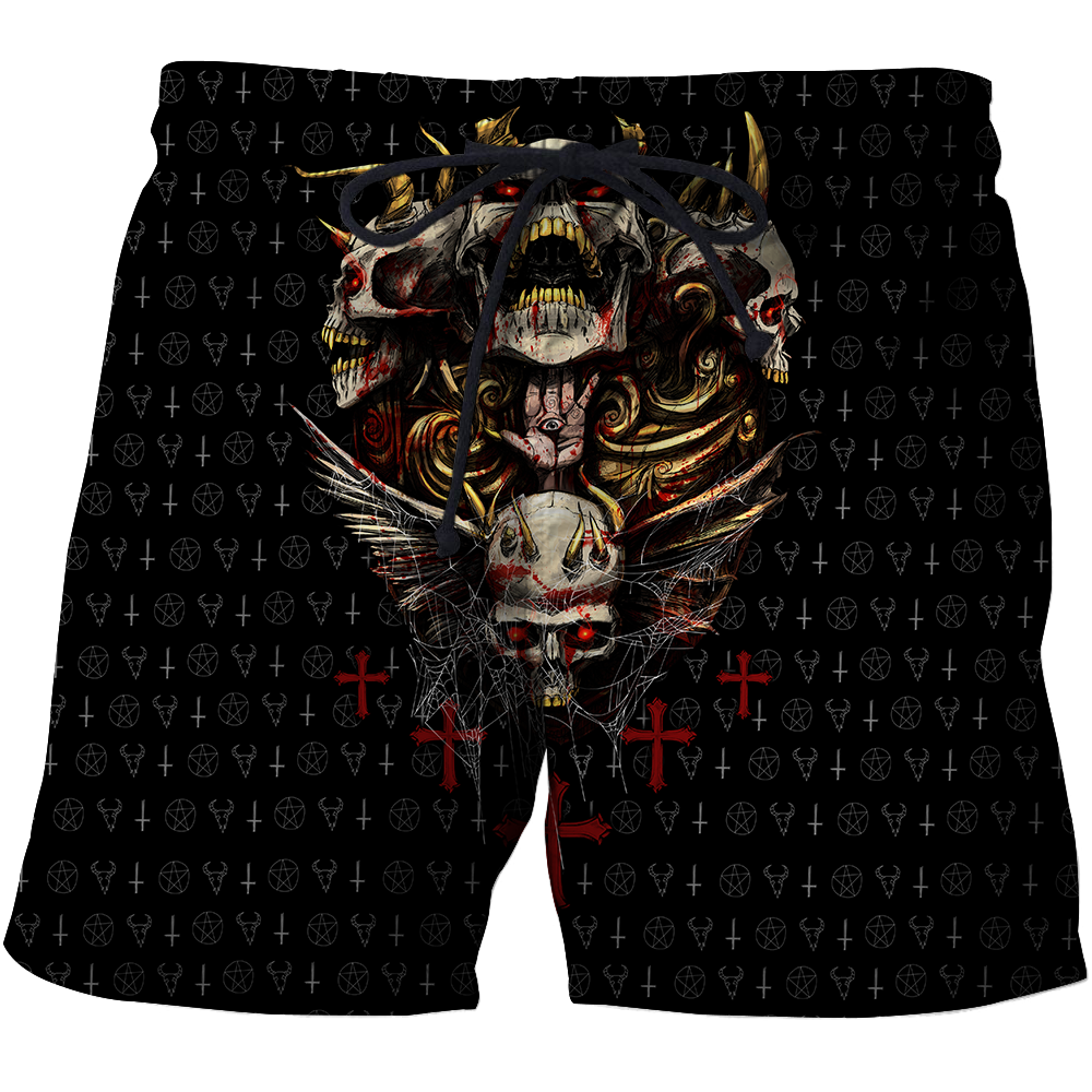 Red Eyes Skull Hoodie For Men And Women