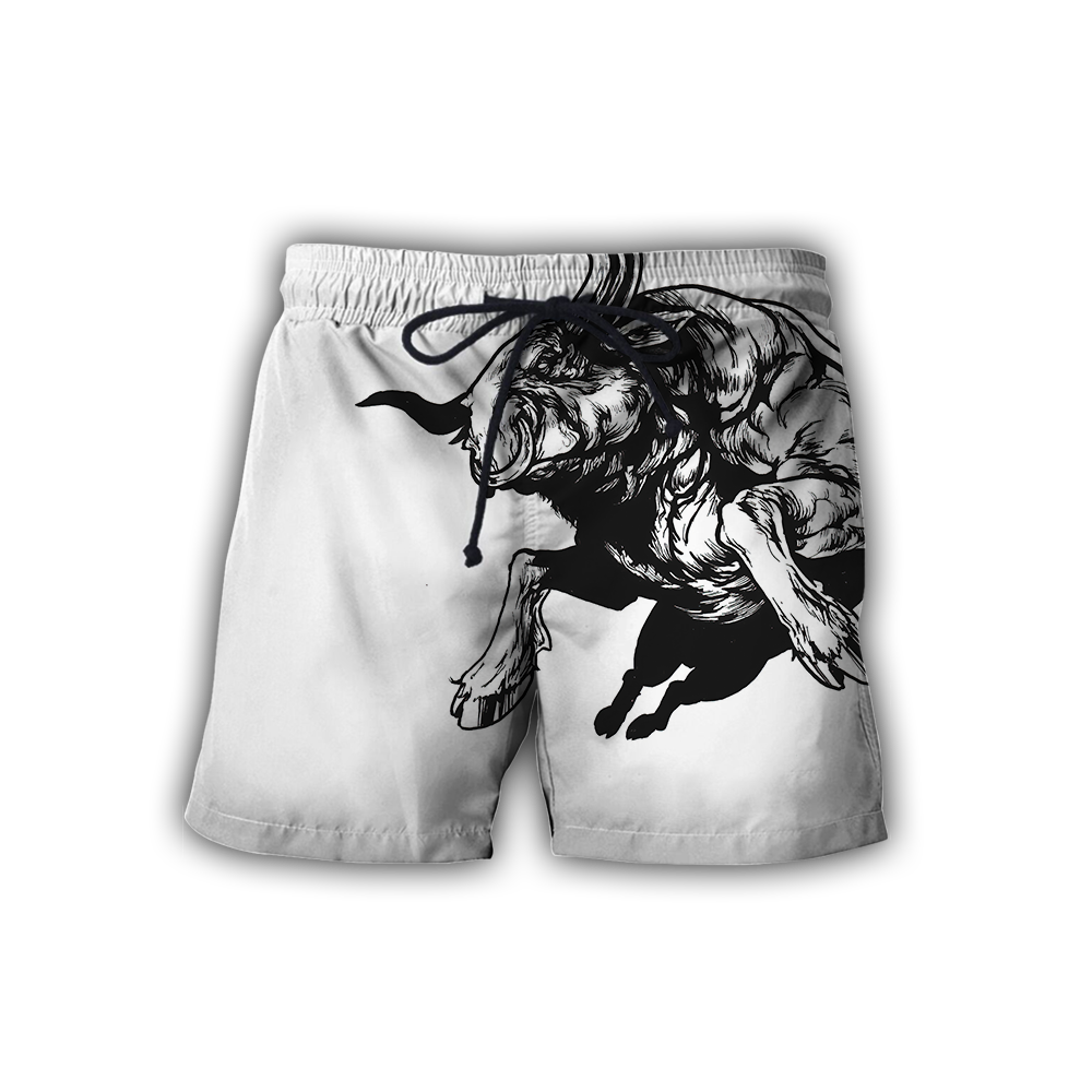 Personalized Name Bull Riding 3D All Over Printed Unisex Shirts Bull Tattoo