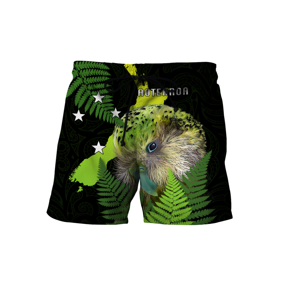 Premium Aotearoa Kakapo Bird 3D All Over Printed Unisex Shirts