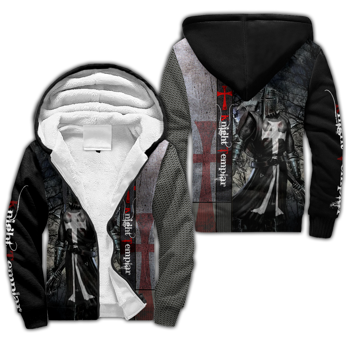 Premium Knight Templar All Over Printed Shirts For Men And Women MEI