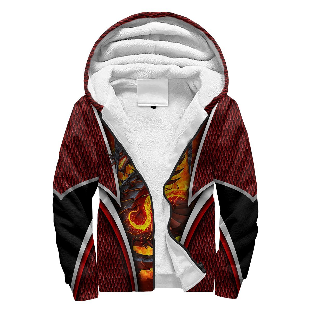 Premium Fire Dragon All Over Printed Shirts For Men And Women MEI