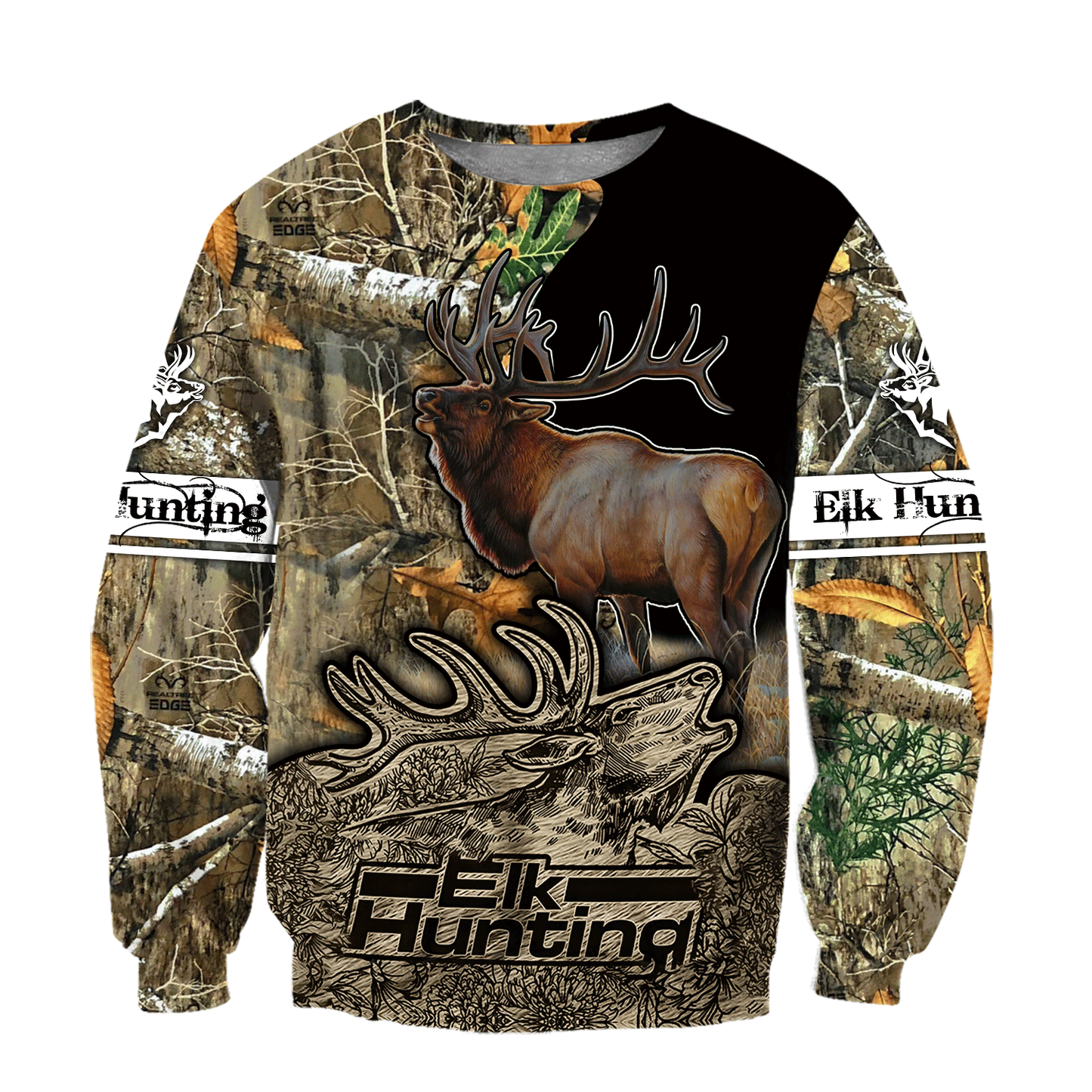 Elk Hunting Legend 3D All Over Print Hoodie