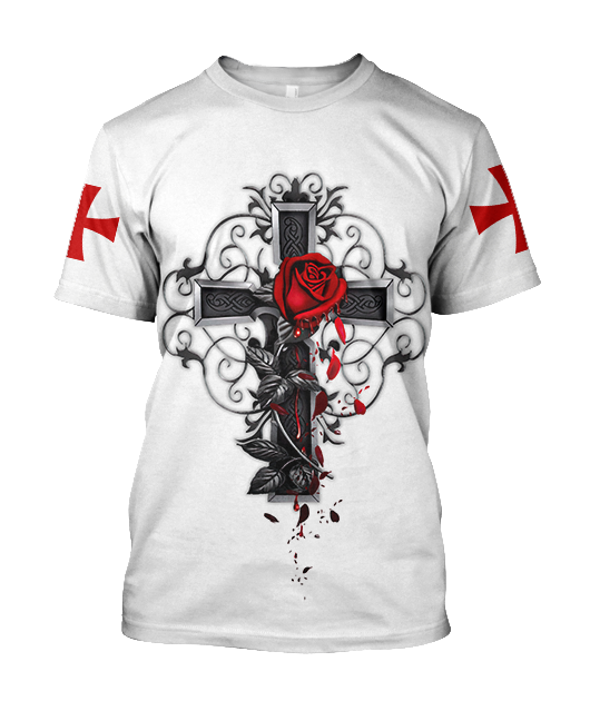 Knight God Jesus 3D All Over Printed Shirt Hoodie For Men And Women JJ250301 - Amaze Style™-Apparel
