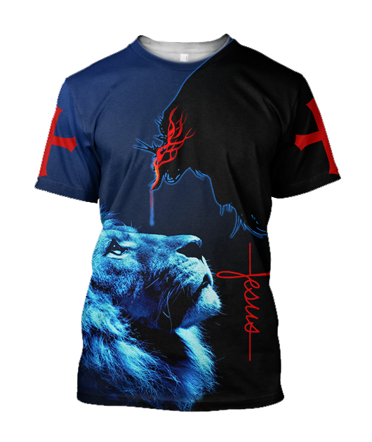 Premium Christian Jesus 3D All Over Printed Unisex Shirts - Amaze Style™-Apparel