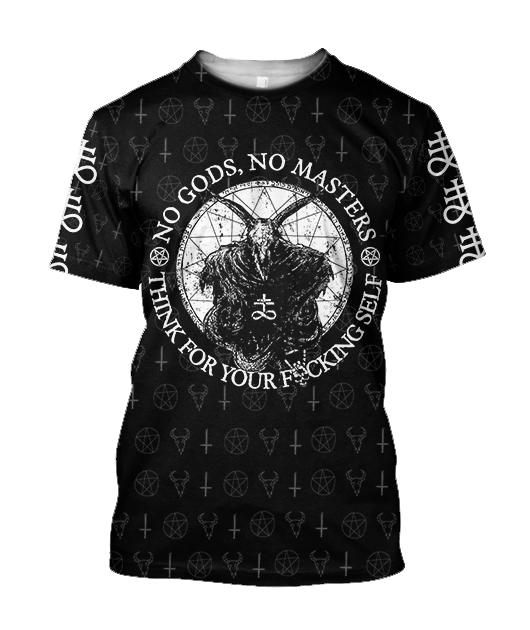 Satanic Tribal 3D All Over Printed Hoodie JJ09062003