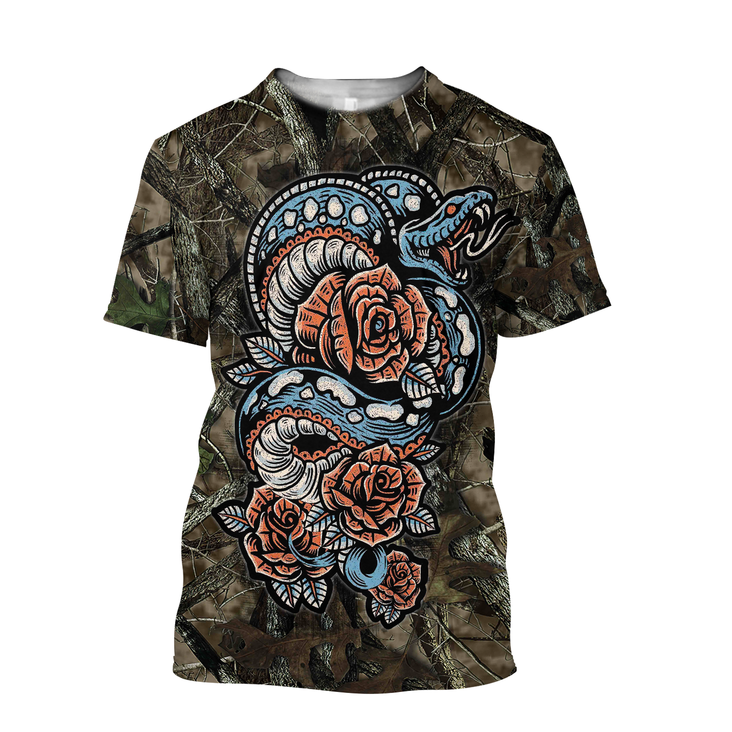 Snake 3D All Over Printed Unisex Shirt