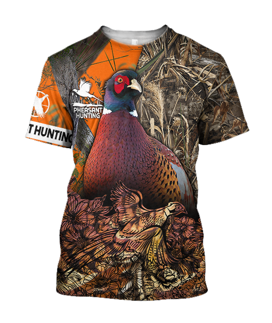 Pheasant Hunting 3D All Over Printed Shirts For Men And Women JJ130101 - Amaze Style™-Apparel