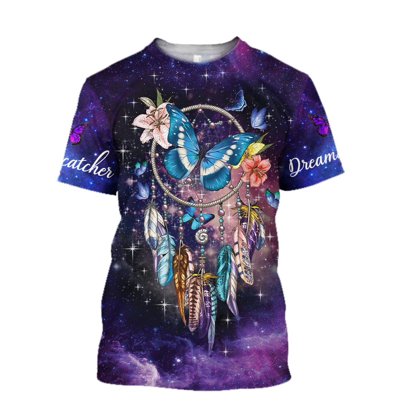 3D All Over Print Dreamcatcher Butterfly Art Hoodie - Amaze Style™-Apparel