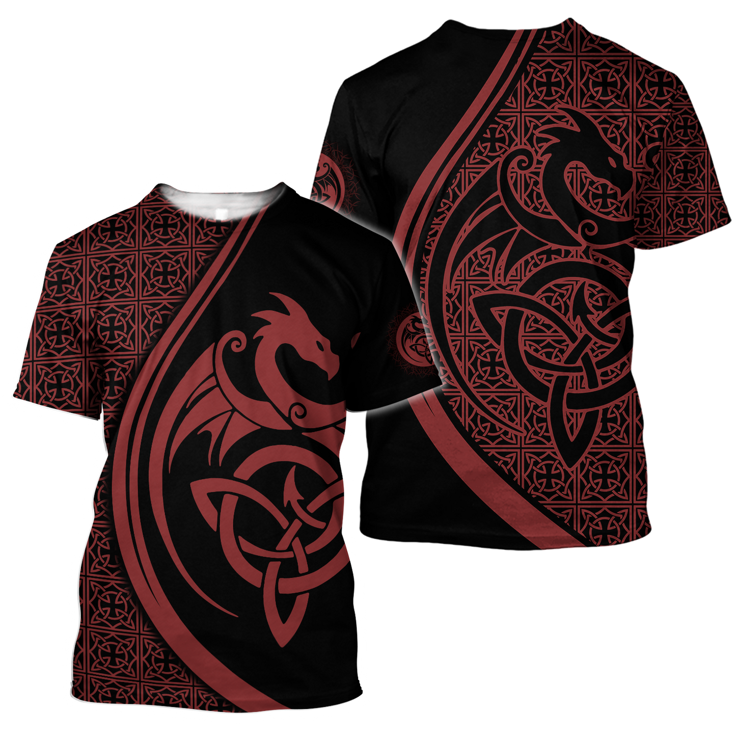 Dragon Tattoo Art Hoodie T Shirt For Men and Women HAC050603