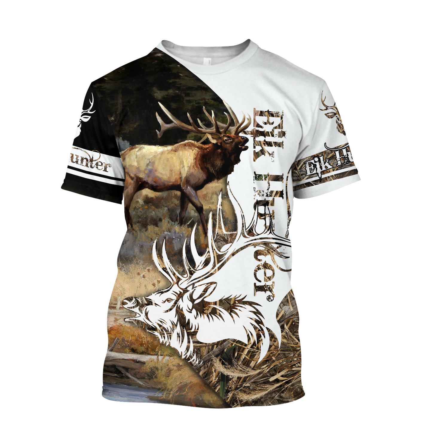 Premium Elk Hunting for Hunter 3D Printed Unisex Shirts