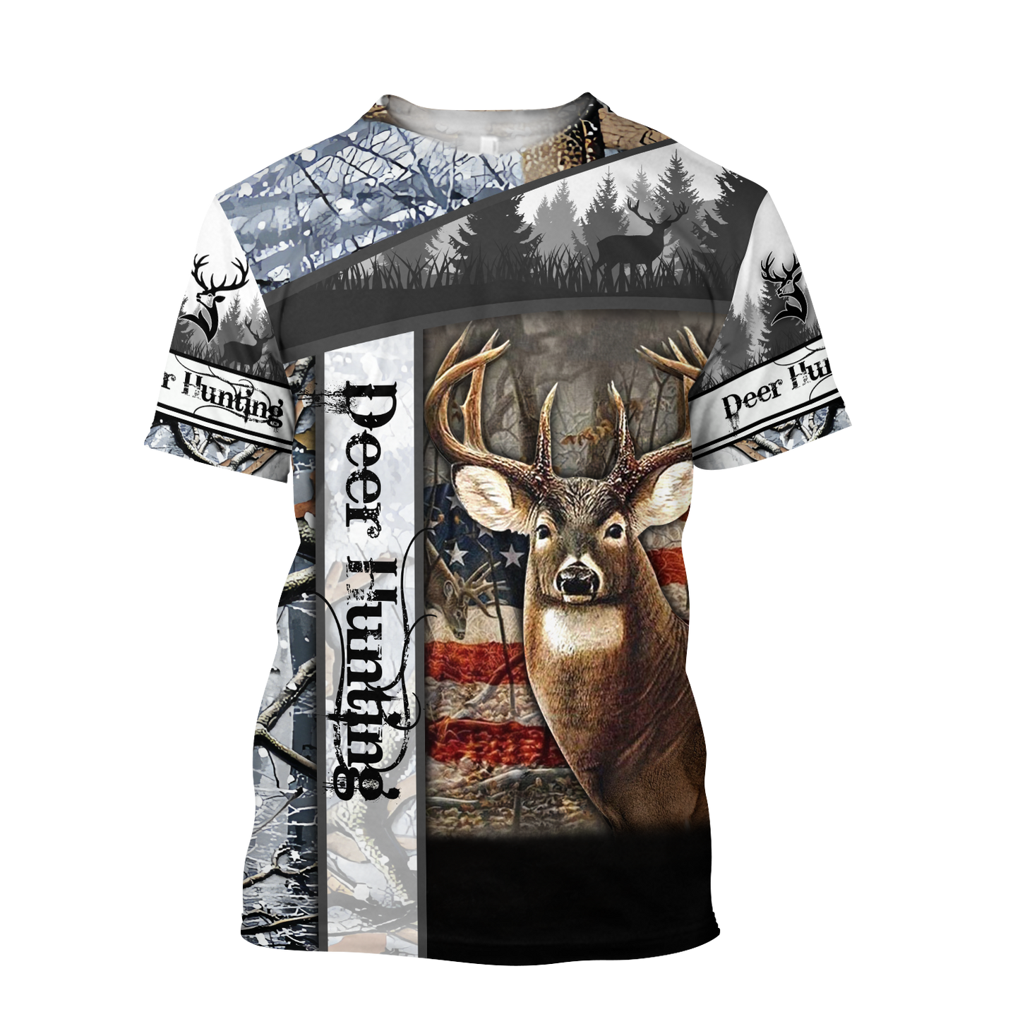 Deer Hunting 3D All Over Printed Shirts