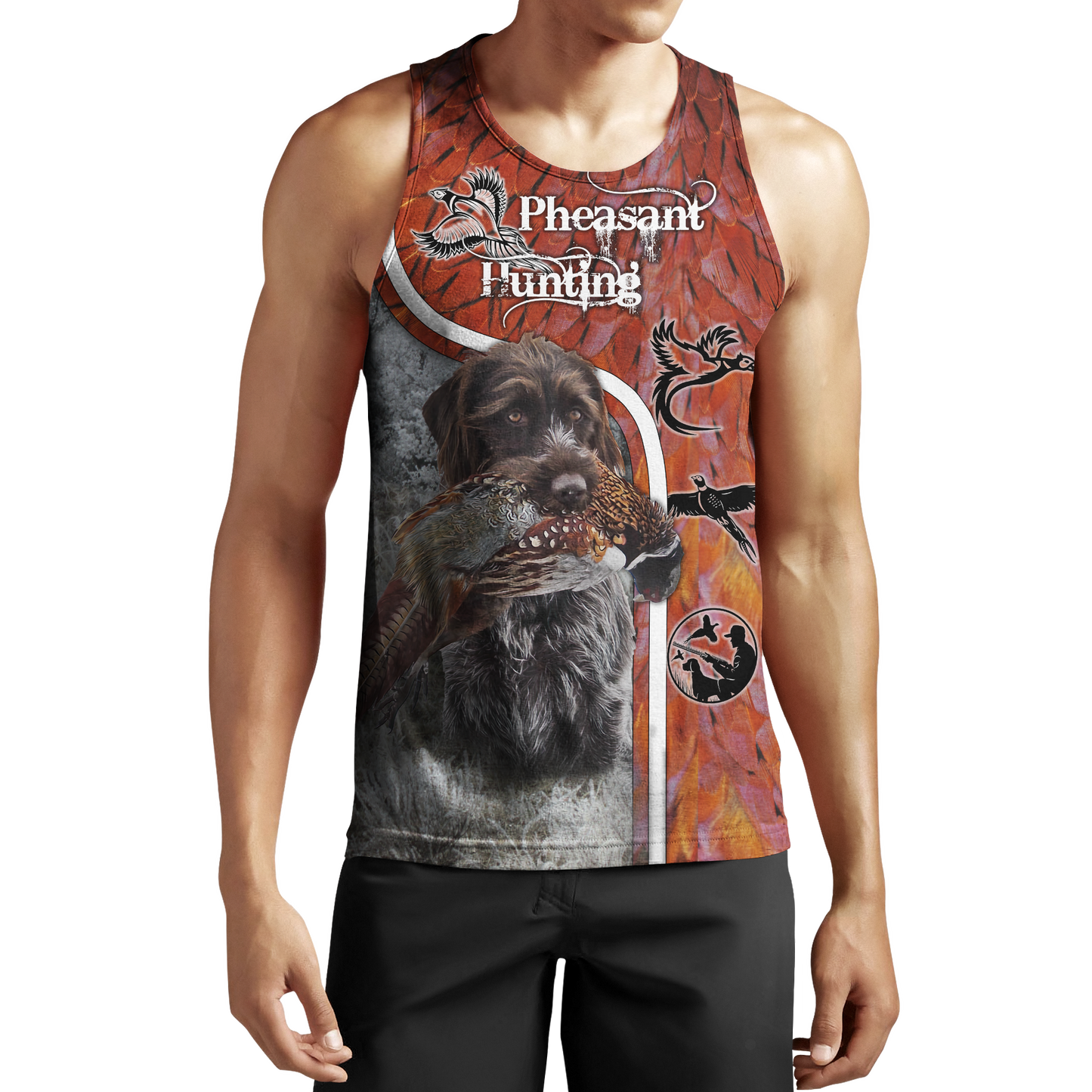 Pheasant Hunting Wirehaired Pointing Griffon 3D All Over Printed Shirts For Men And Women JJ170103 - Amaze Style™-Apparel