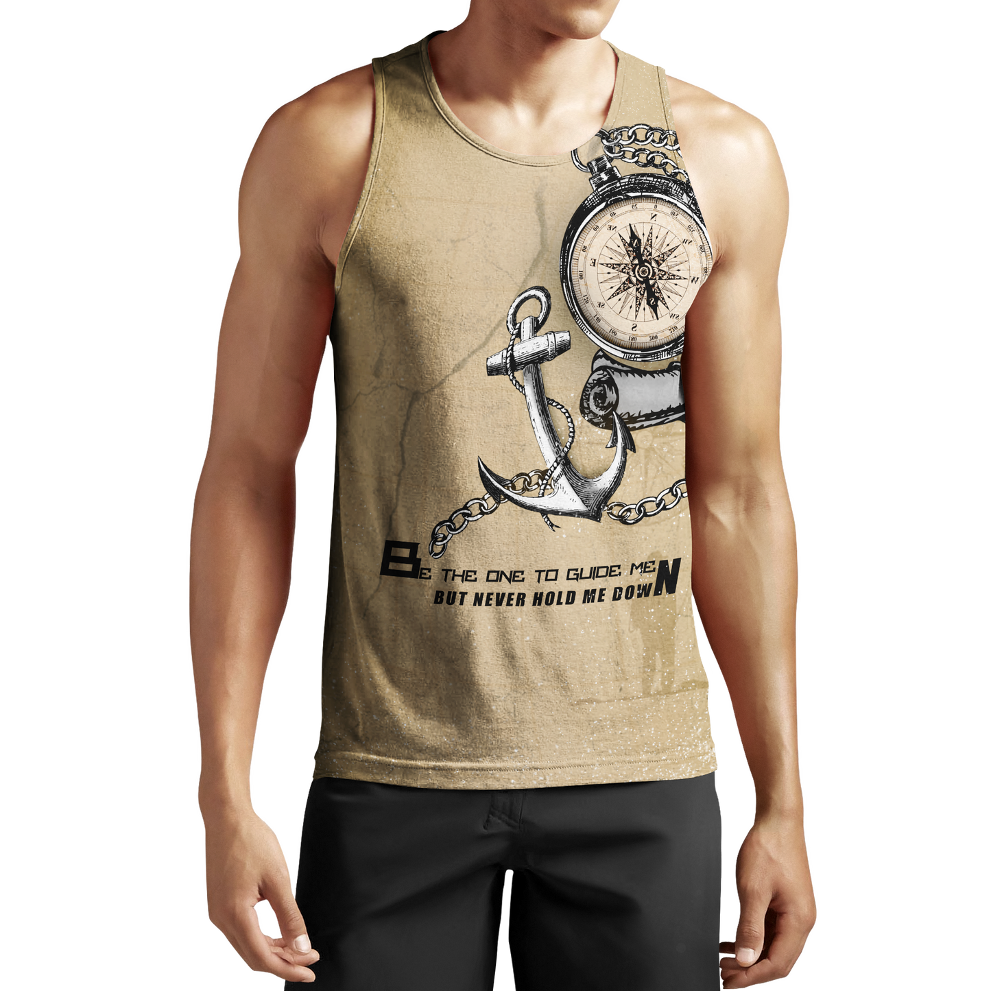 Reckless and Brave Be the one to guide me 3D shirts for men and women