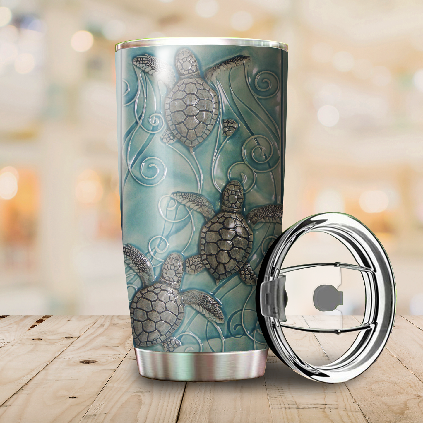 Sea Turtle Stainless Steel Tumbler SN26022102