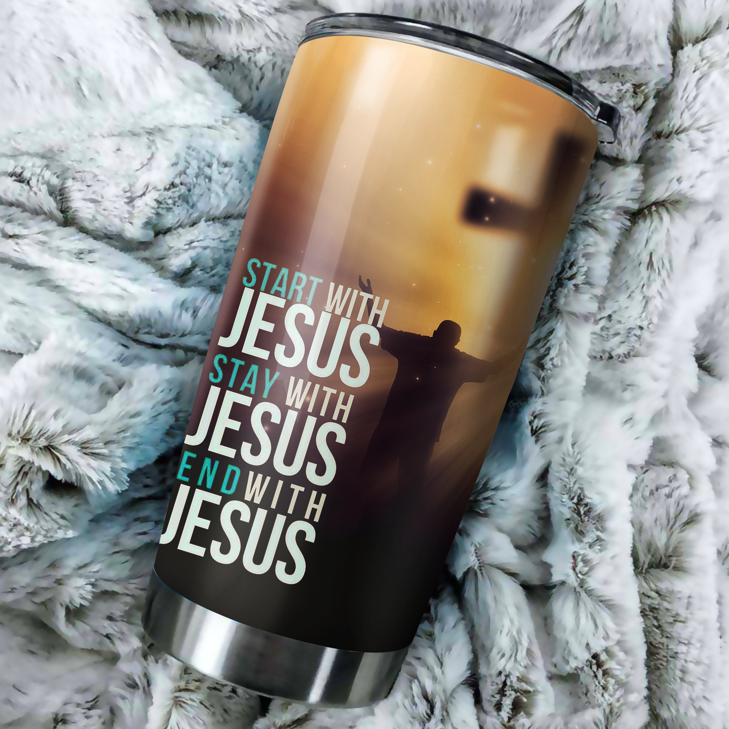 Premium Tumbler Personalized Easter Day Christian Jesus No28 ML TNA03032102