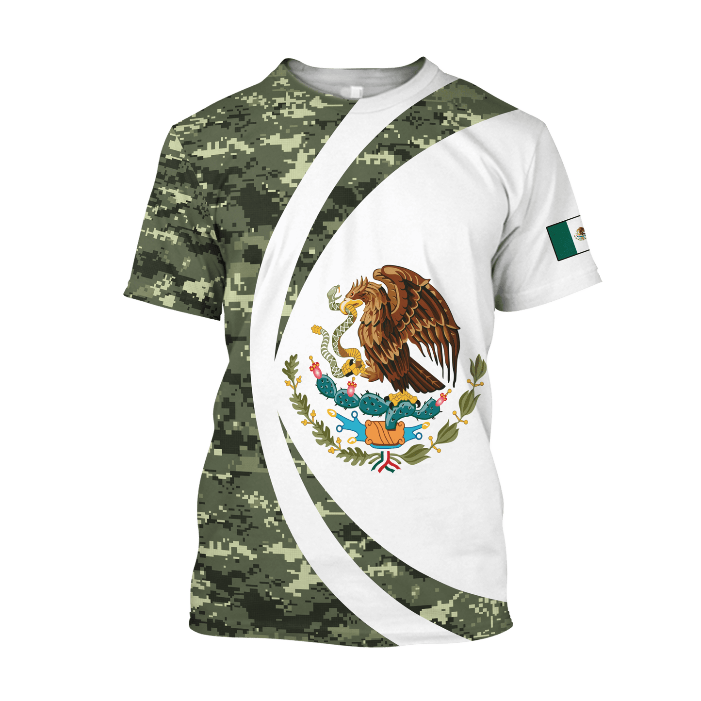 Mexico Combo T-shirt and Short 3D All Over Printed no13
