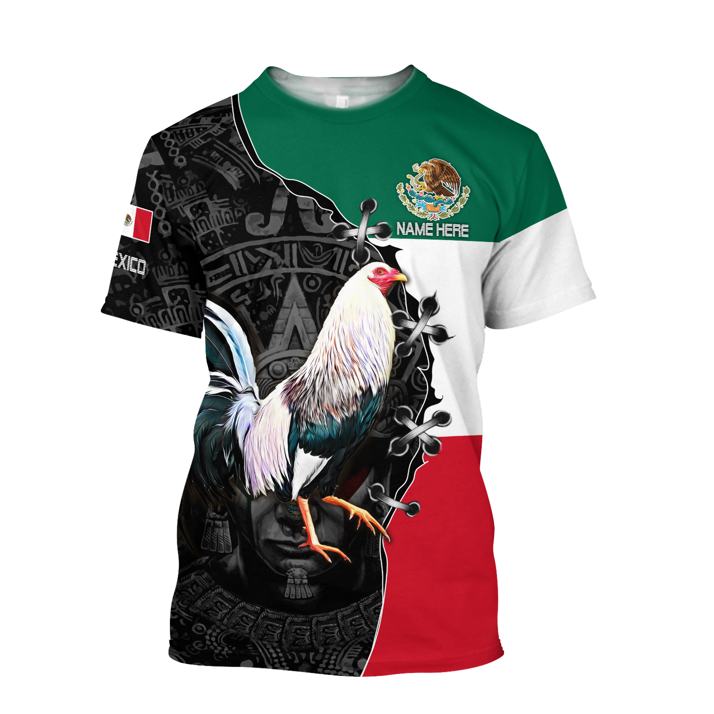 Personalized Mexican Rooster 3D Printed Unisex Shirts TNA08052103VH