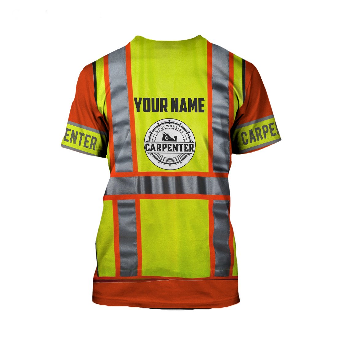 Personalized Name Carpenter 3D All Over Printed Unisex Safety Ver 2
