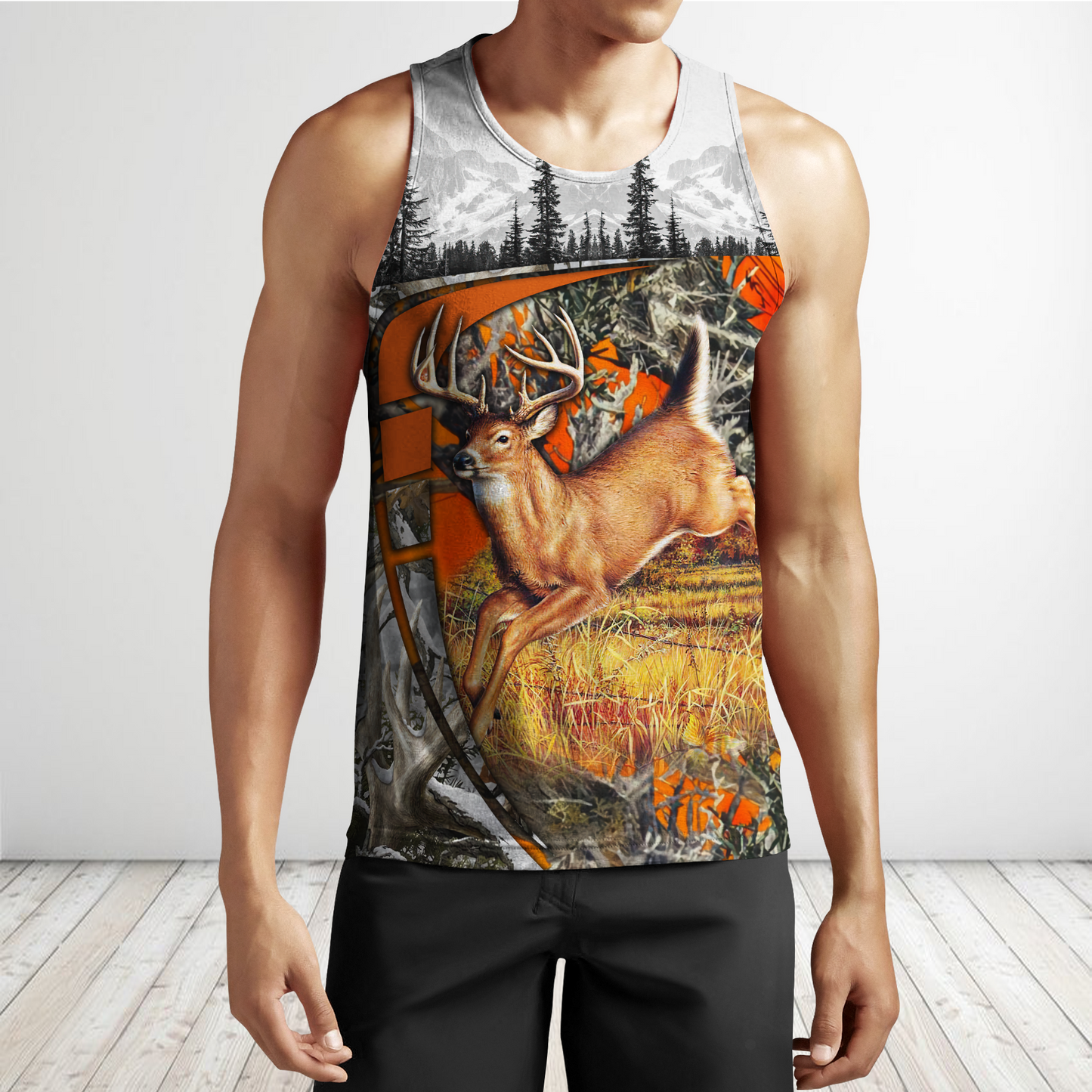 Deer Hunter 3D All Over Printed Shirts For Men LAM202891-LAM