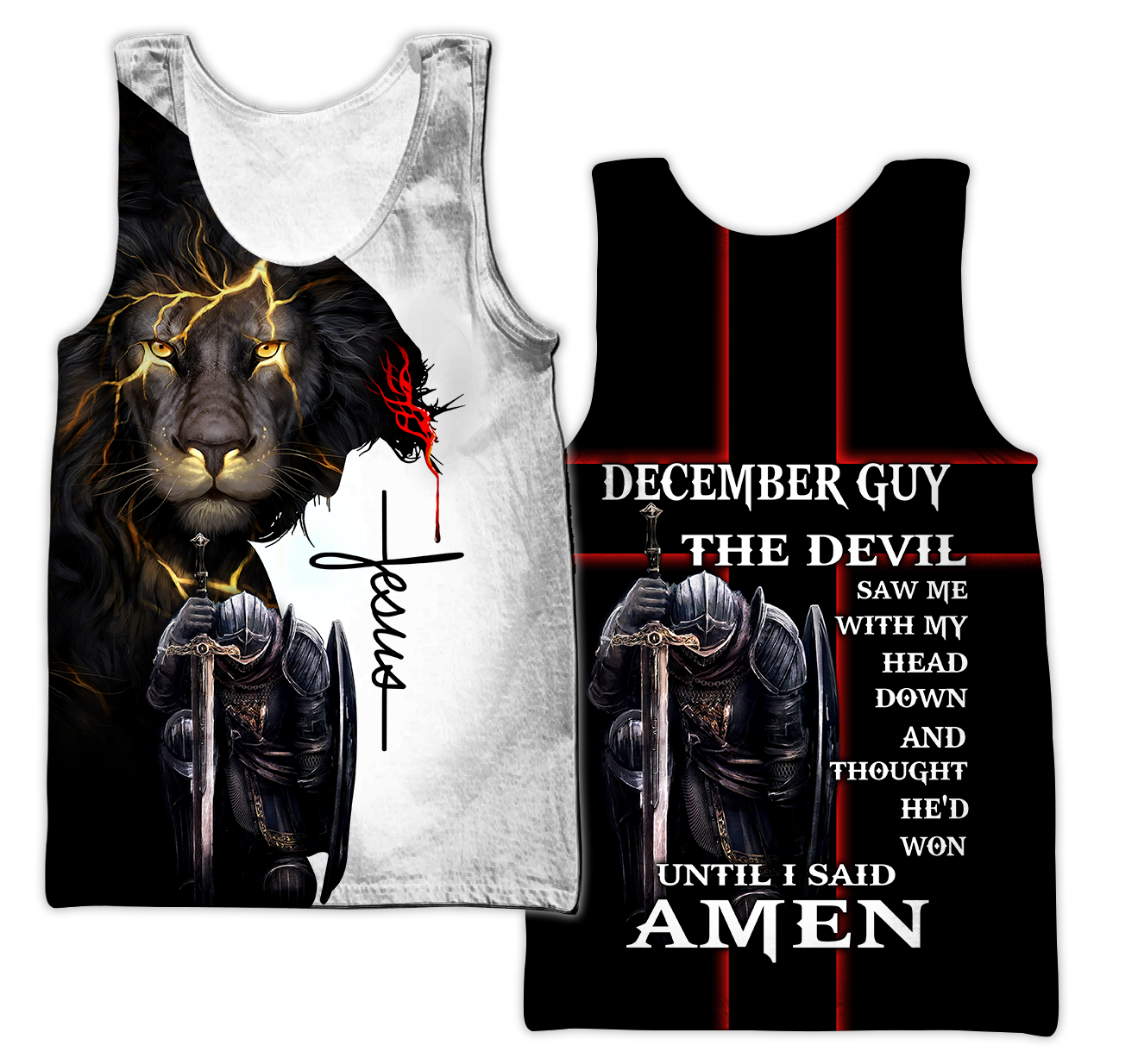 December Guy- Untill I Said Amen 3D All Over Printed Shirts For Men and Women Pi250501S12