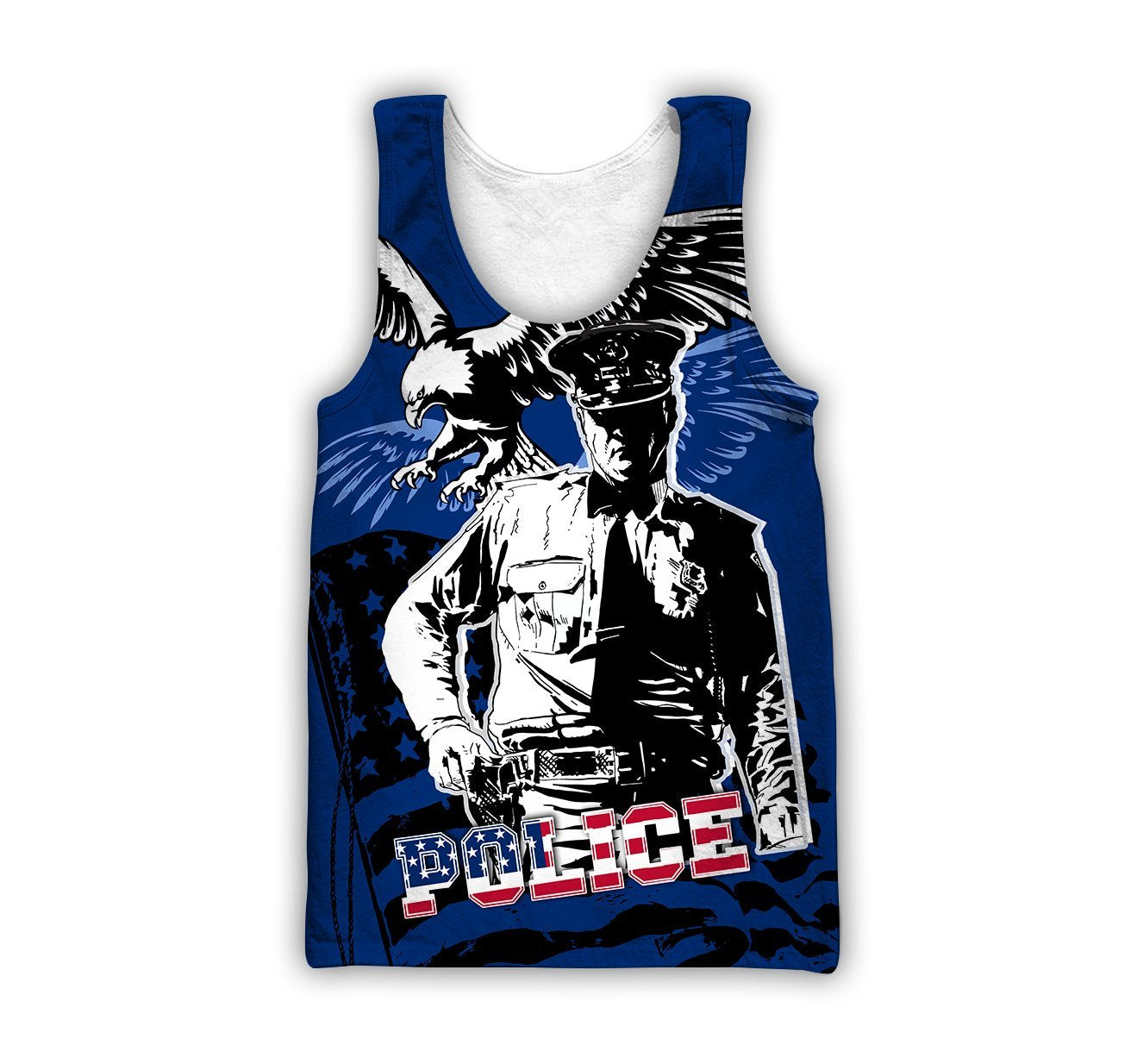 Police will still be there 3D over printed shirts TR110401 - Amaze Style™-Apparel