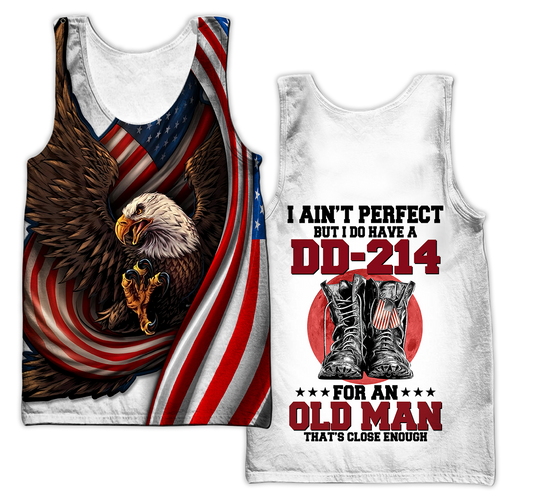 I Have A DD-214 US Veteran 3D All Over Printed Shirts DQB21102002
