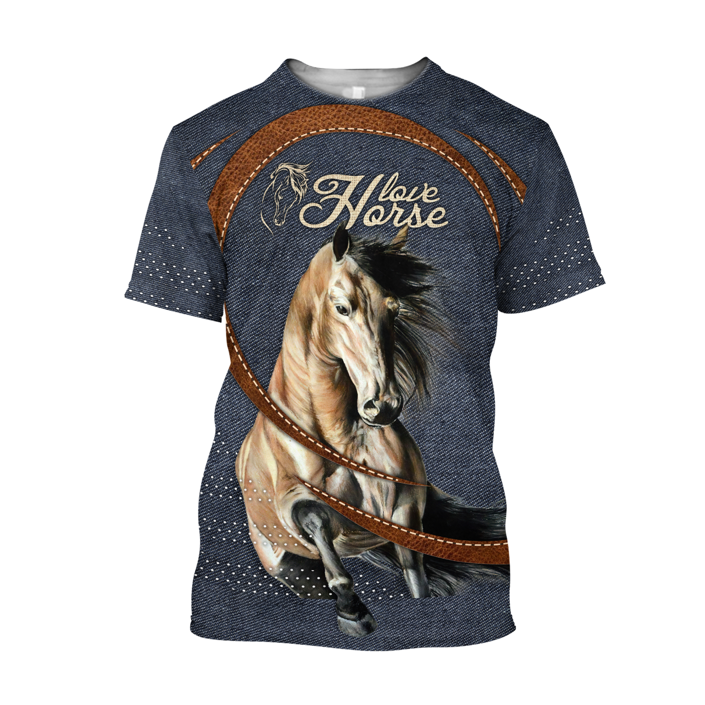 Love Horse 3D All Over Printed Unisex Shirts Pi112042